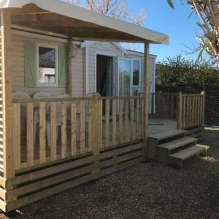 Mobile Home Tout Confort Climatise 4 A 6 Personnes Camping Les Salins De La Gardiole Ancien Camping De L'Europe A Vic La Gardiole Vic-la-Gardiole Exterior foto