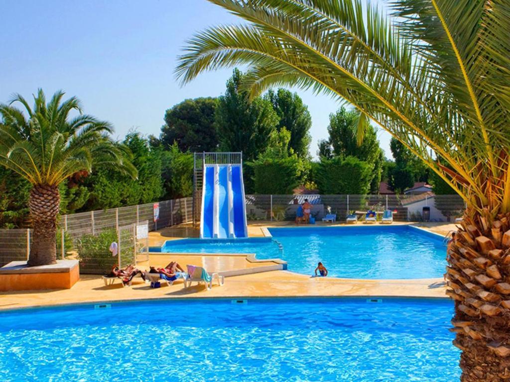 Mobile Home Tout Confort Climatise 4 A 6 Personnes Camping Les Salins De La Gardiole Ancien Camping De L'Europe A Vic La Gardiole Vic-la-Gardiole Exterior foto